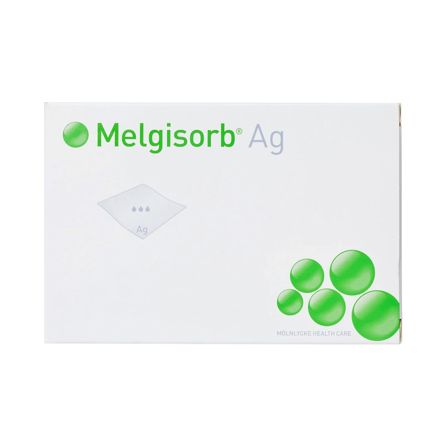 Melgisorb® Ag Silver Calcium Alginate Dressing, 1-1/5 x 18 Inch
