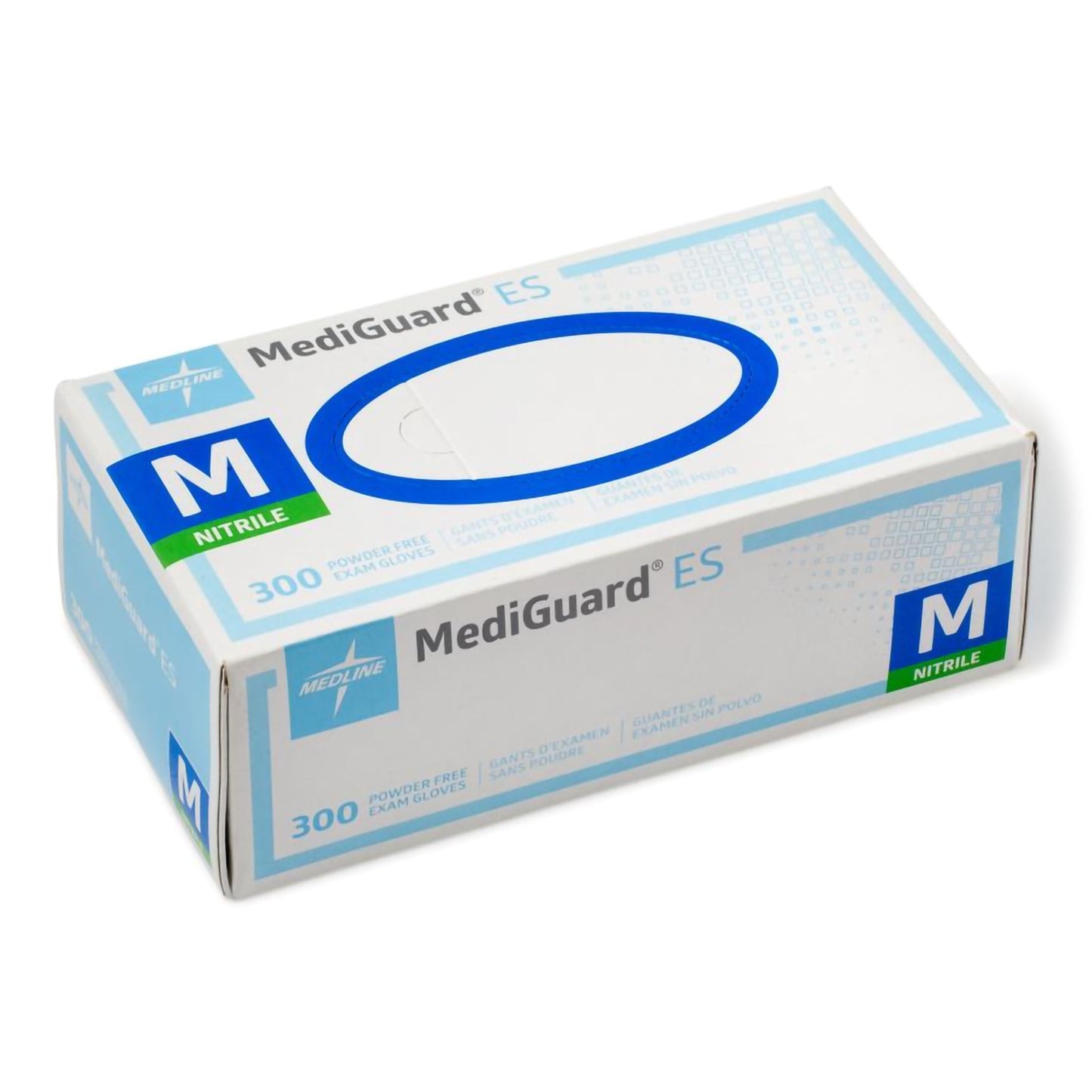 MediGuard® ES Nitrile Exam Glove, Medium, Blue