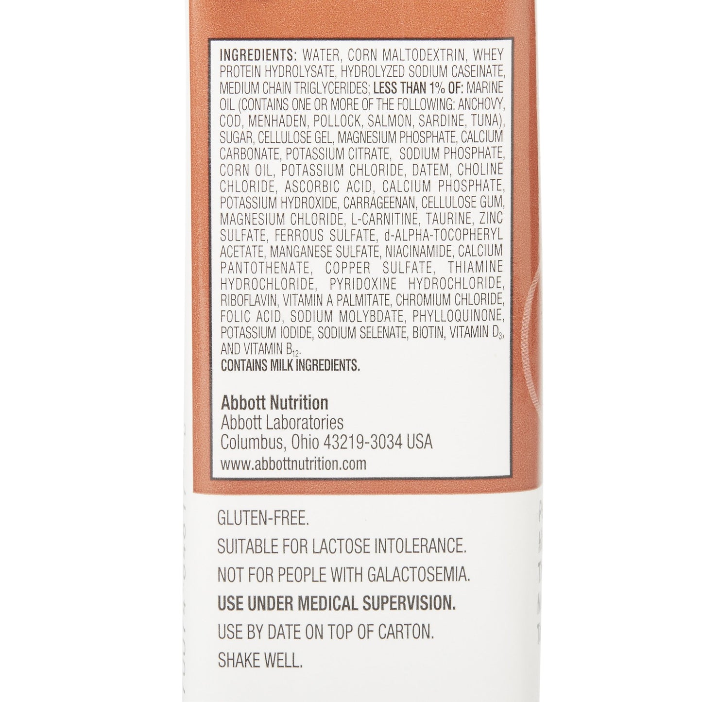 Vital® High Protein Peptide-Based Therapeutic Nutrition for Tolerance, 8 oz.