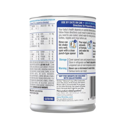 Similac® Advance® Liquid Concentrate Infant Formula, 13-ounce can