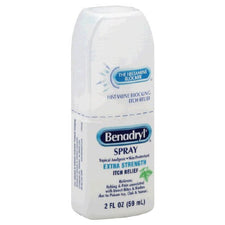 Benadryl® Diphenhydramine / Zinc Acetate Itch Relief Spray