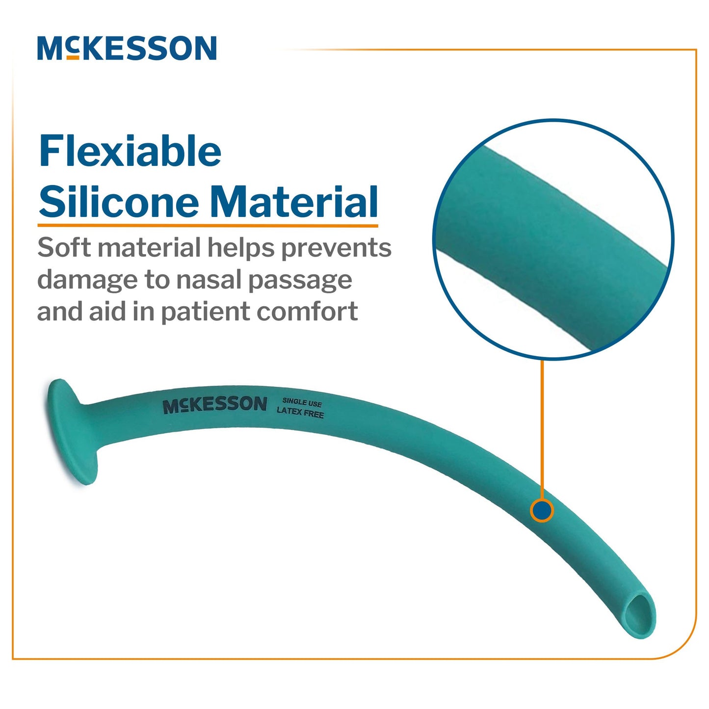 Nasopharyngeal Airway Set 28 Fr., 30 Fr., 32 Fr. 34 Fr., 36 Fr. Trumpet Style (Robertazzi) Silicone