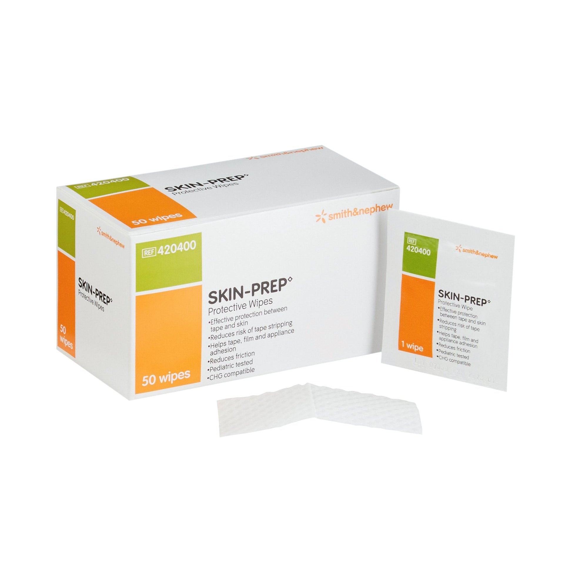 In-stock Smith & Nephew SKIN-PREP barrier wipes 420400 ready for local pickup at Lexicon Medical Supply in Tucson, AZ.