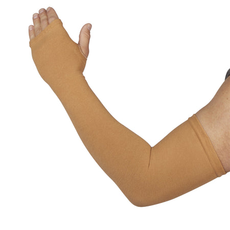 McKesson 61-GL1000B Protective Skin Sleeve, Arm/Wrist/Hand, Medium, Beige