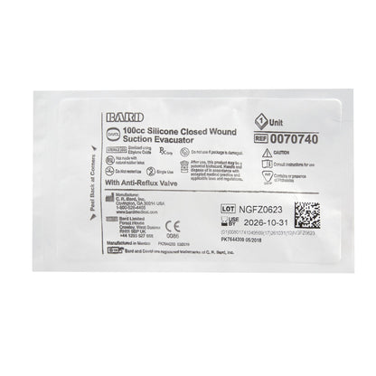 Reliavac® Bulb Evacuator Drainage, 100 mL