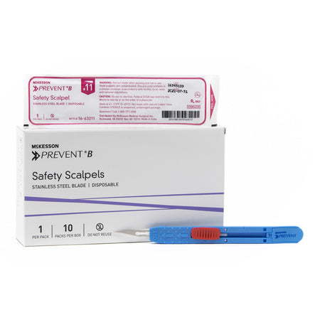 McKesson Prevent® B Safety Scalpel, Size 11