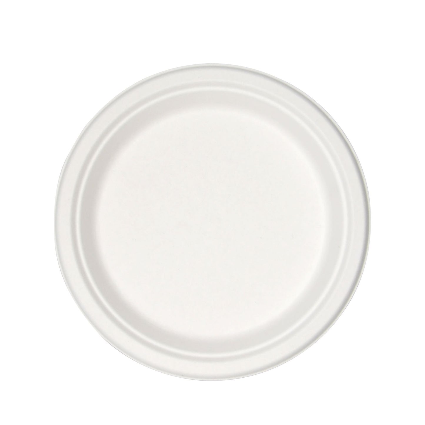 Plate Medd Max White Single Use Molded Fiber 9 Inch Diameter