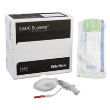 Curved Laryngeal Mask LMA® Supreme™ Size 3 30 mL Cuff Silicone Single Patient Use Sterile