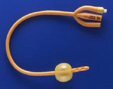Rüsch® Gold® Foley Catheter, 18 Fr., 30 cc, 3-Way