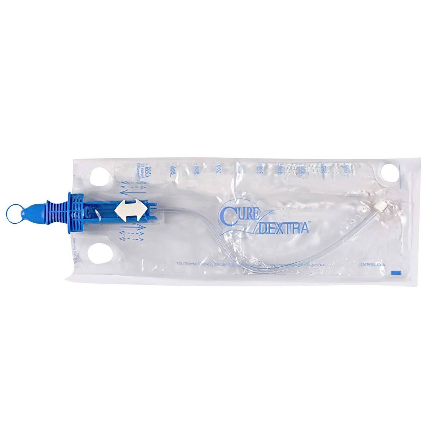 Intermittent Closed System Catheter Cure Dextra® Closed System Unisex / Straight Tip 12 Fr.