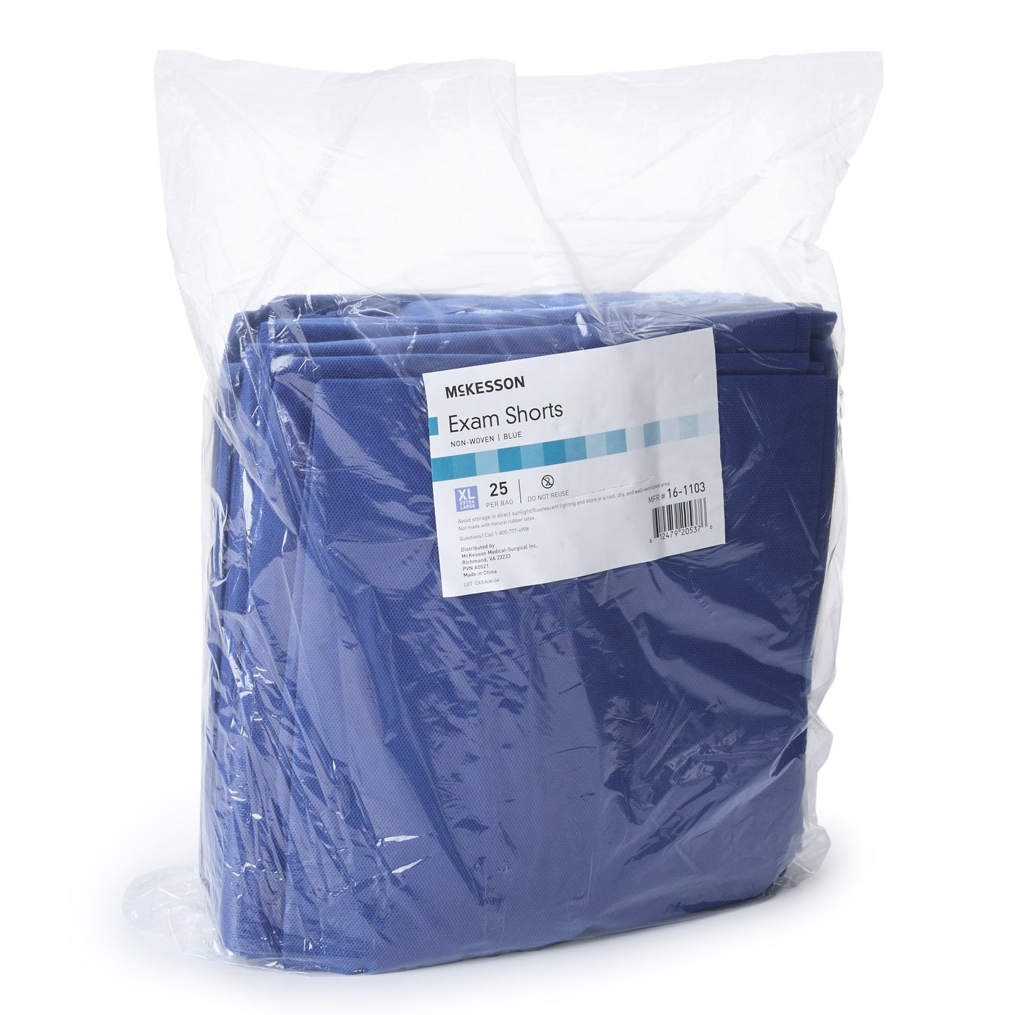 McKesson Patient Exam Shorts, X-Large