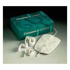 Coloplast 05062 Conveen Urinary Leg Bag, Anti-Reflux Valve, Sterile Polyethylene