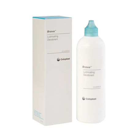 Coloplast 12061 Brava Deodorant and Pouch Lubricant, 8-ounce bottle