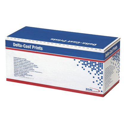 Cast Tape Delta-Cast® Prints 3 Inch X 12 Foot Polyester Paw Print