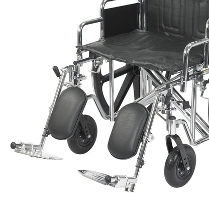 McKesson Bariatric Wheelchair, 22 Inch Seat Width