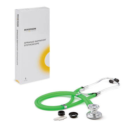 McKesson 641NGRMM Sprague-Rappaport Stethoscope, 22 Inch, Green