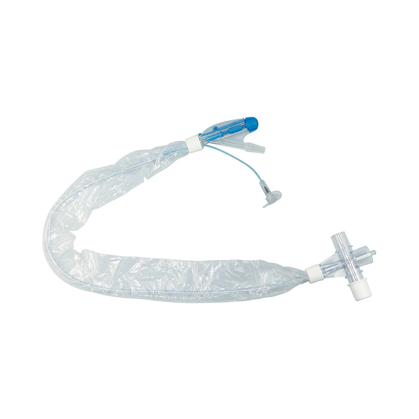 Closed Suction Catheter Portex® SuctionPro 72™ Tracheostomy Type T-Piece Style Thumb Valve Vent 12 Fr. Sterile