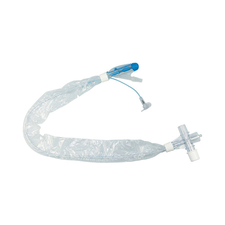 Closed Suction Catheter Portex® SuctionPro 72™ Tracheostomy Type T-Piece Style Thumb Valve Vent 12 Fr. Sterile