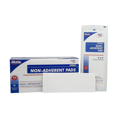 Dukal 138 Nonadherent Dressing, 3 x 8 inch