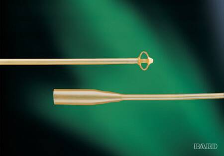 Bard 86018 Nephrostomy Catheter, 18 Fr., Malecot, Wing Tip