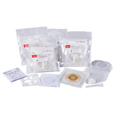 Ostomy Pouch Natura® One-Piece System Trim To Fit 2-1/4 Inch Stoma Drainable