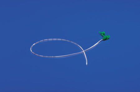 Cardinal 714170 Kangaroo Skin Level Gastrostomy Tube, 14 Fr., 1.7 cm Tube