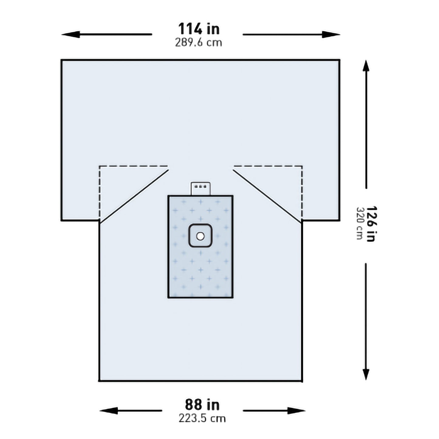 McKesson Sterile Lower Extremity Drape, 114 x 88 x 126 Inch