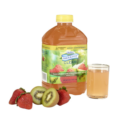 Thick & Easy® Clear Honey Consistency Kiwi Strawberry Thickened Beverage