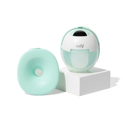 Hands Free Double Electric Breast Pump Motif Aura Glow™