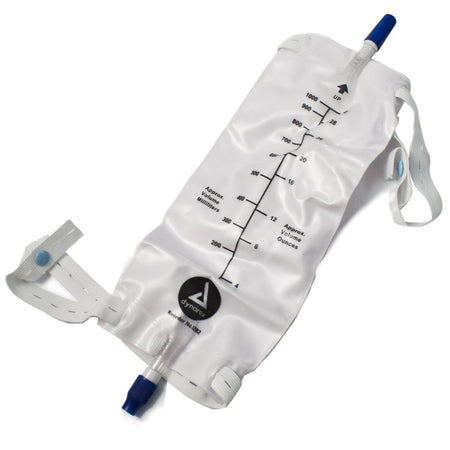Dynarex 4282 Urinary Leg Bag, 1000 mL, 1,000 mL