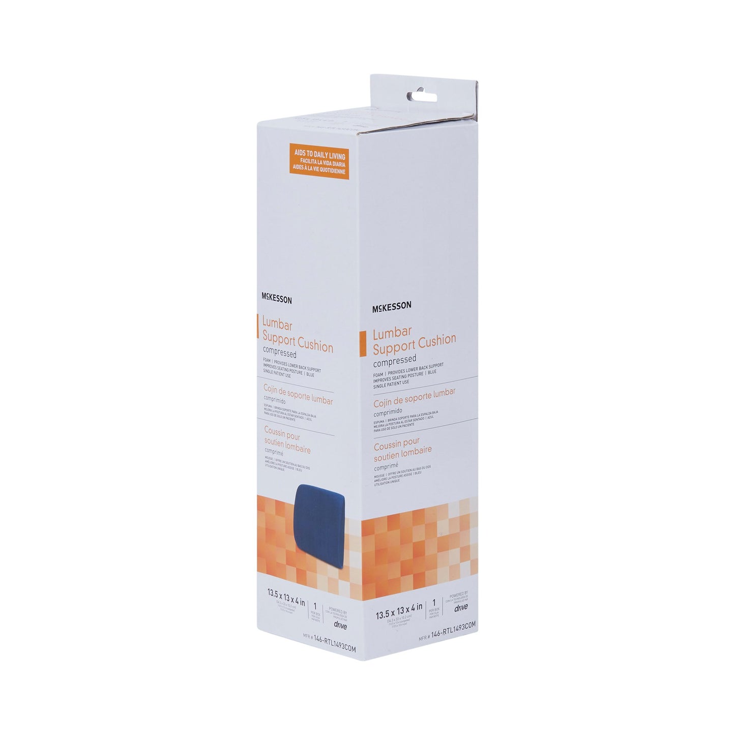 McKesson Compressed Lumbar Support Cushion