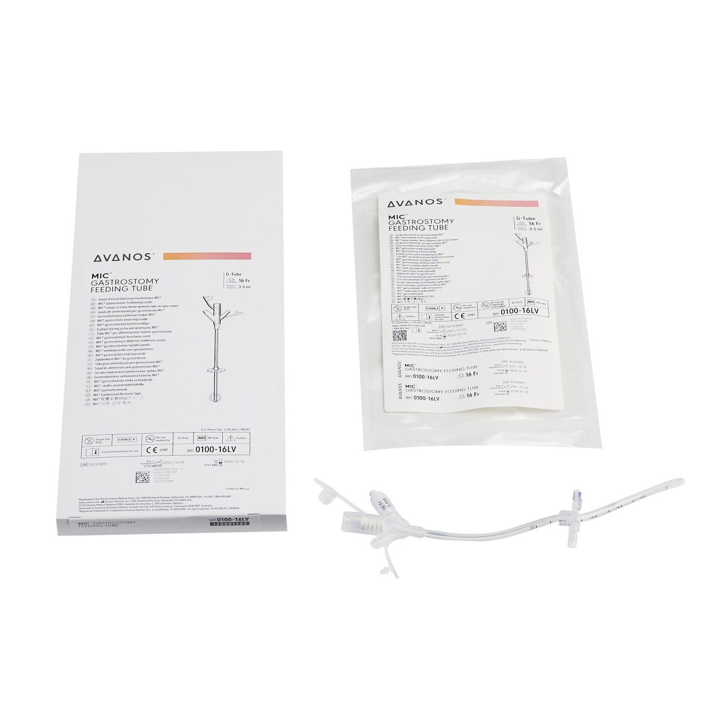Mic® Gastrostomy Feeding Tube, 16 Fr.