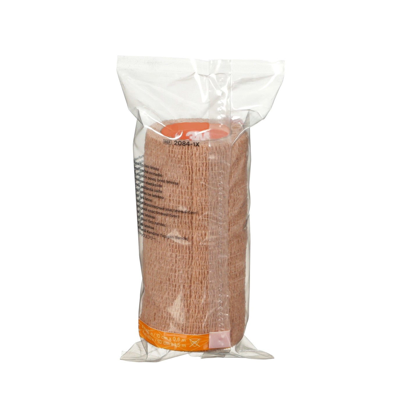 3M™ Cohesive Bandage NL 4 Inch X 2 Yard Self-Adherent Closure Tan NonSterile Standard Compression