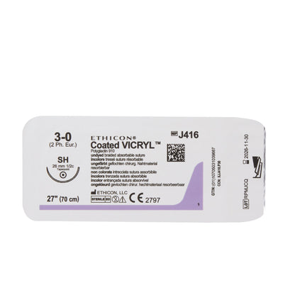 Coated Vicryl™ Suture with Needle