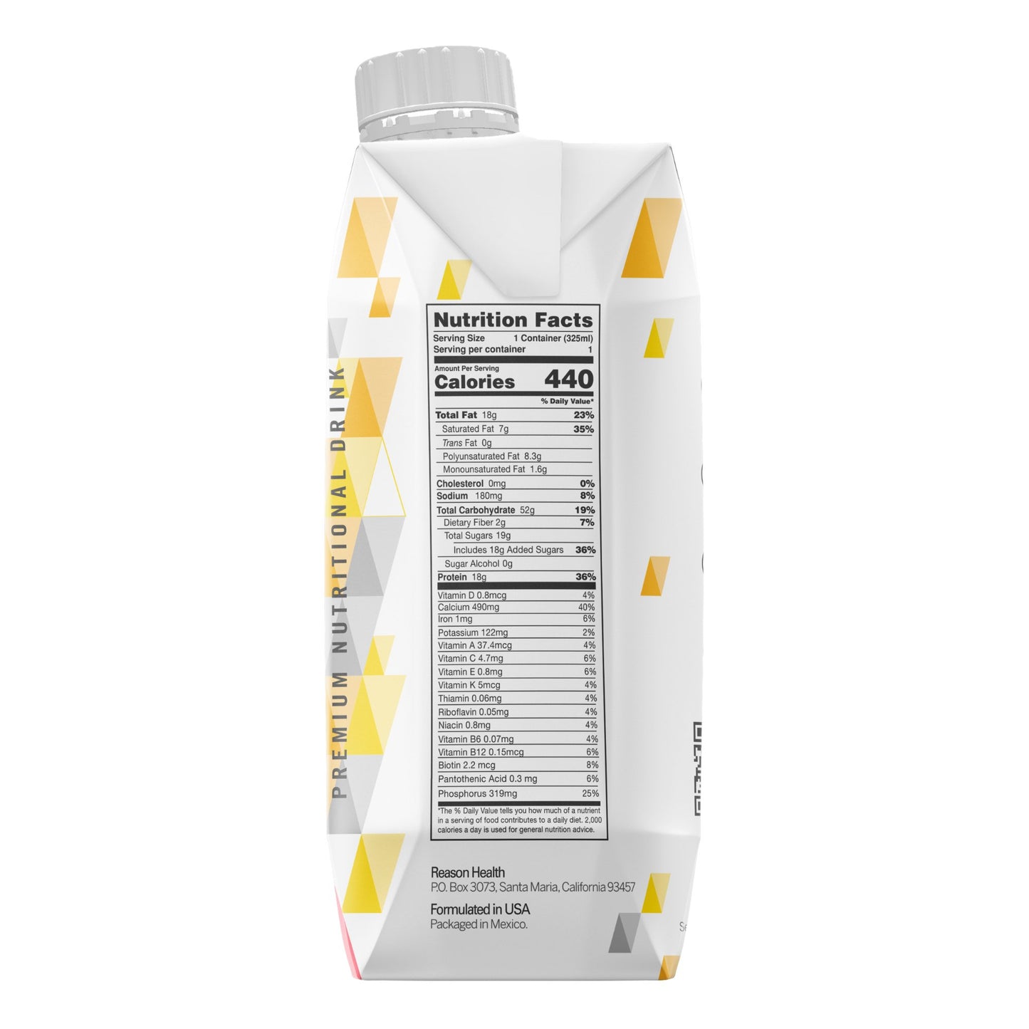 Reason™ Vanilla Premium Nutritional Drink, 11-ounce carton
