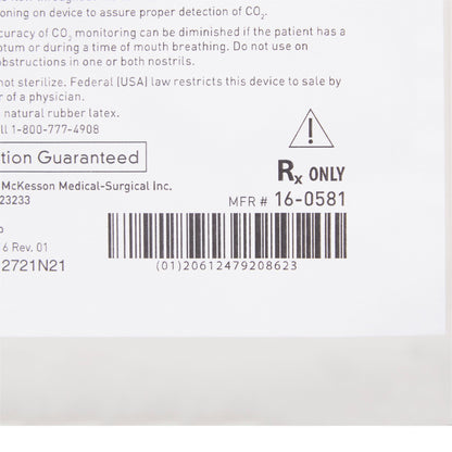 McKesson ETCO2 Nasal Sampling Cannula with O2 Delivery