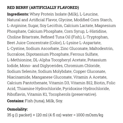 TYR sphere® GMP-Based Formula for use in Management of Tyrosinemia, Red Berry