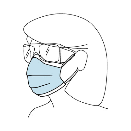 Halyard Fluidshield Level 2 Procedure Mask
