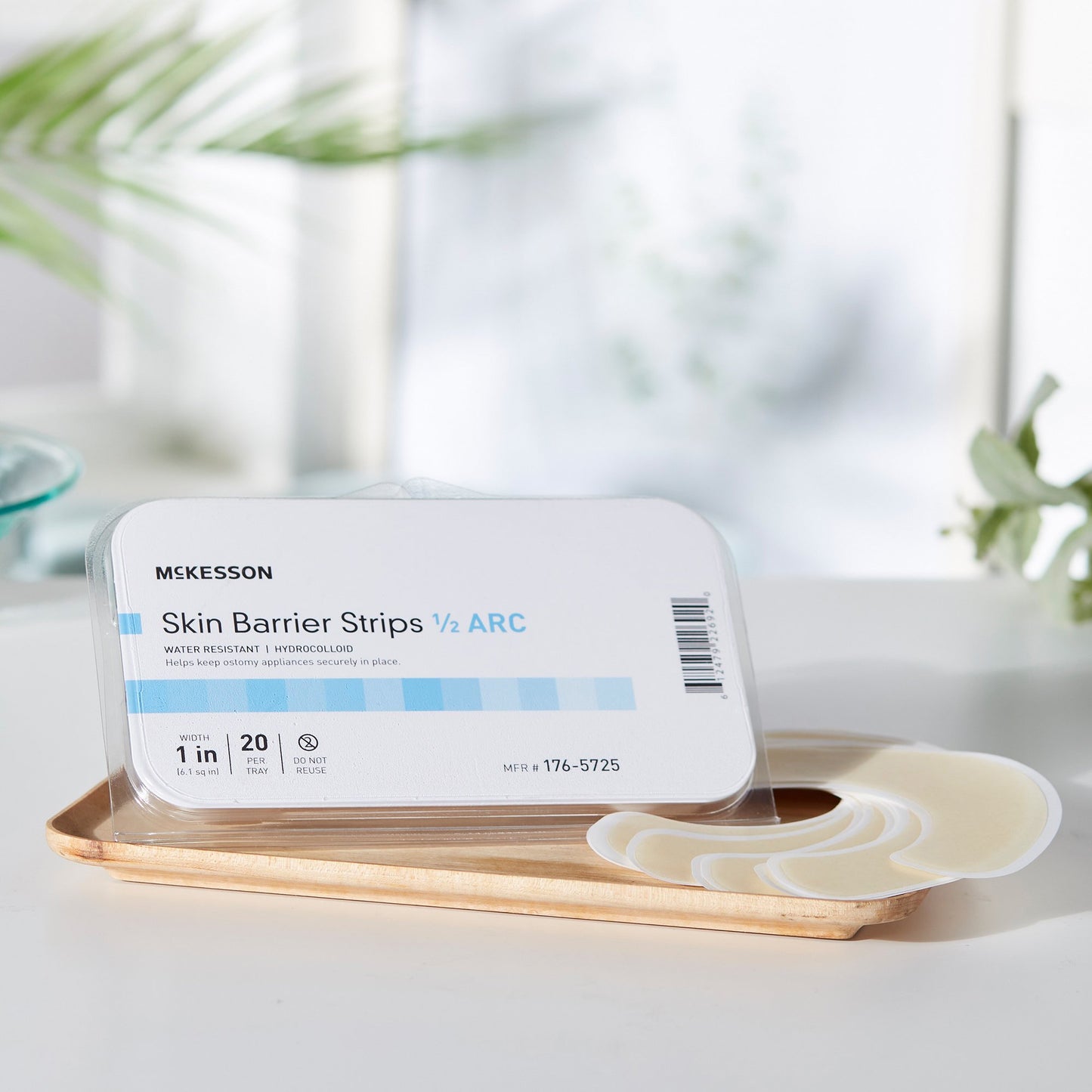 McKesson Skin Barrier ½ Arc Strip