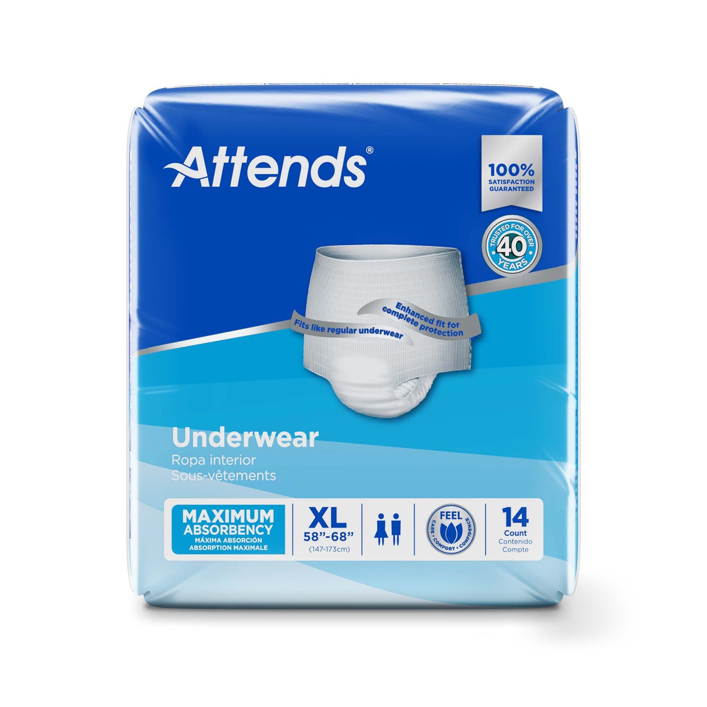 Attends® Extra Absorbency Underwear, X-Large