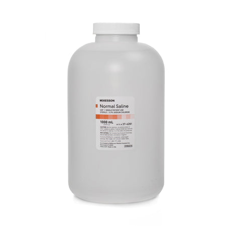 Irrigation Saline Solution, 1000 mL by McKesson Brand product image