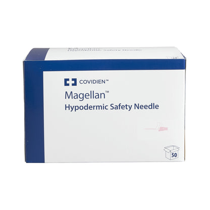 Monoject™ Magellan™ Safety Hypodermic Needle, 18 Gauge, 1 Inch Length