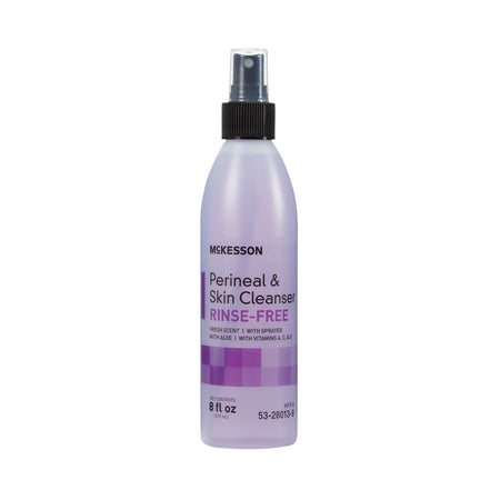 McKesson 53-28013-8 Rinse-Free Perineal Wash, Fresh Scent, 8 oz.