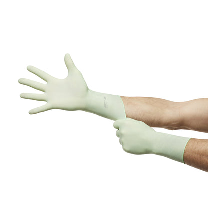 Gammex® Non-Latex PI Green Polyisoprene Surgical Glove, Size 8, Light Green