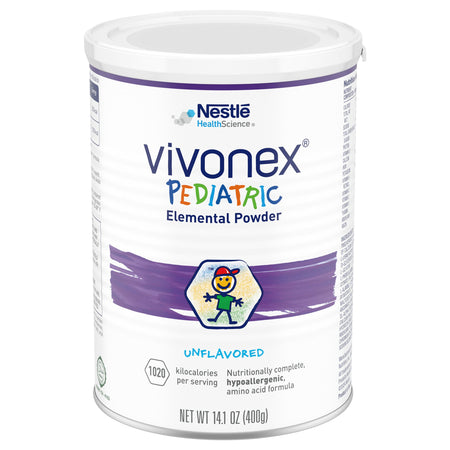 Nestle Healthcare Nutrition 08445291507654 Pediatric Oral Supplement Vivonex Unflavored 400 Gram