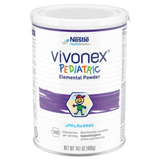 Pediatric Oral Supplement Vivonex® Pediatric Unflavored 400 Gram Can Powder Amino Acid