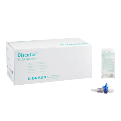 Discofix 2 Four Way Stopcock 0.26mL SPIN-LOCK Connector Sterile 456020