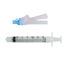 BD 305782 Eclipse™ 3 mL Syringe with Hypodermic Needle, 23 Gauge, 1 Inch