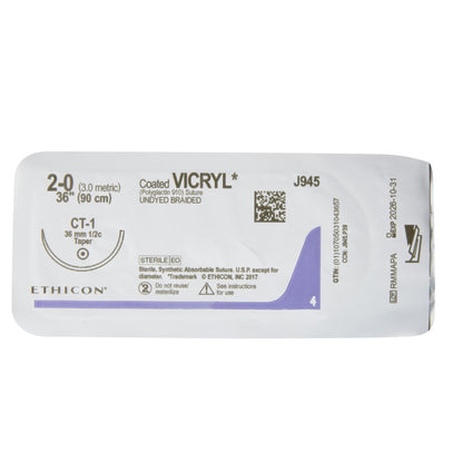 Coated Vicryl™ Suture with Needle