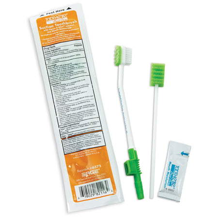 Sage 6572 Toothette Suction Toothbrush Kit
